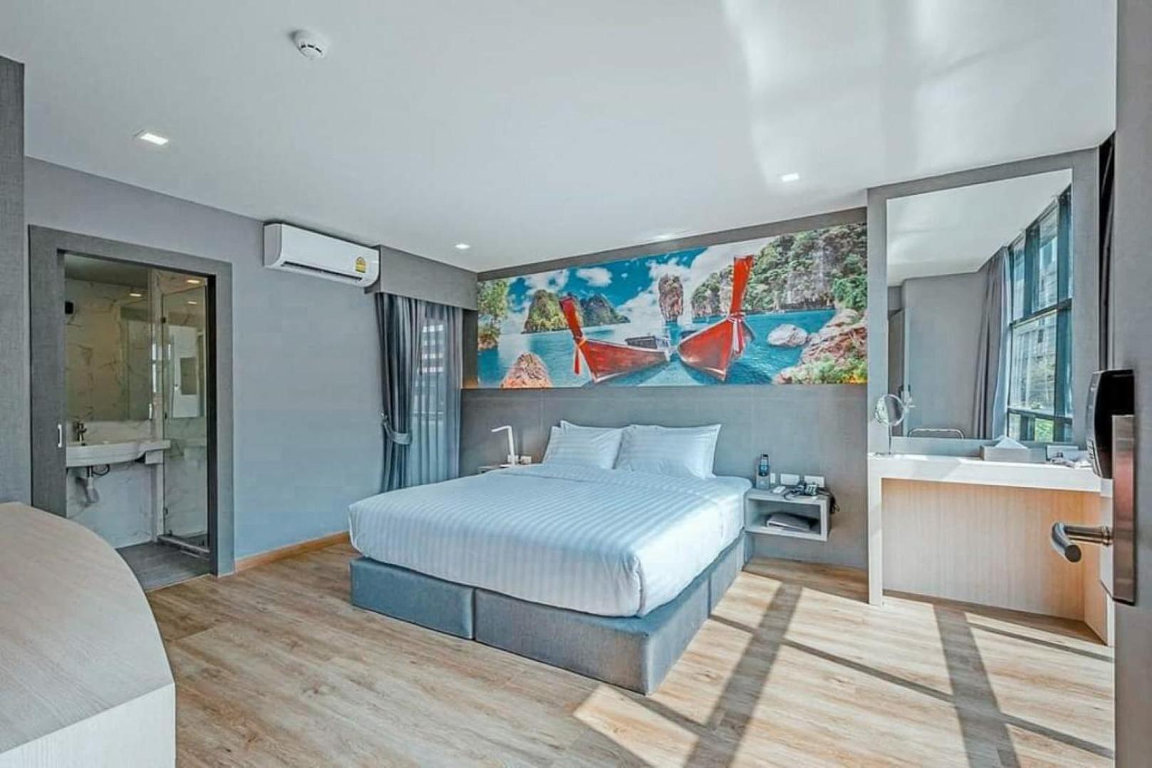 Deluxe Doppelzimmer mit Stadtblick