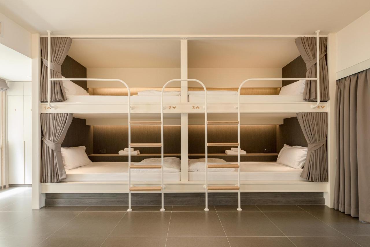 Bed in een Slaapzaal met 4 Bedden