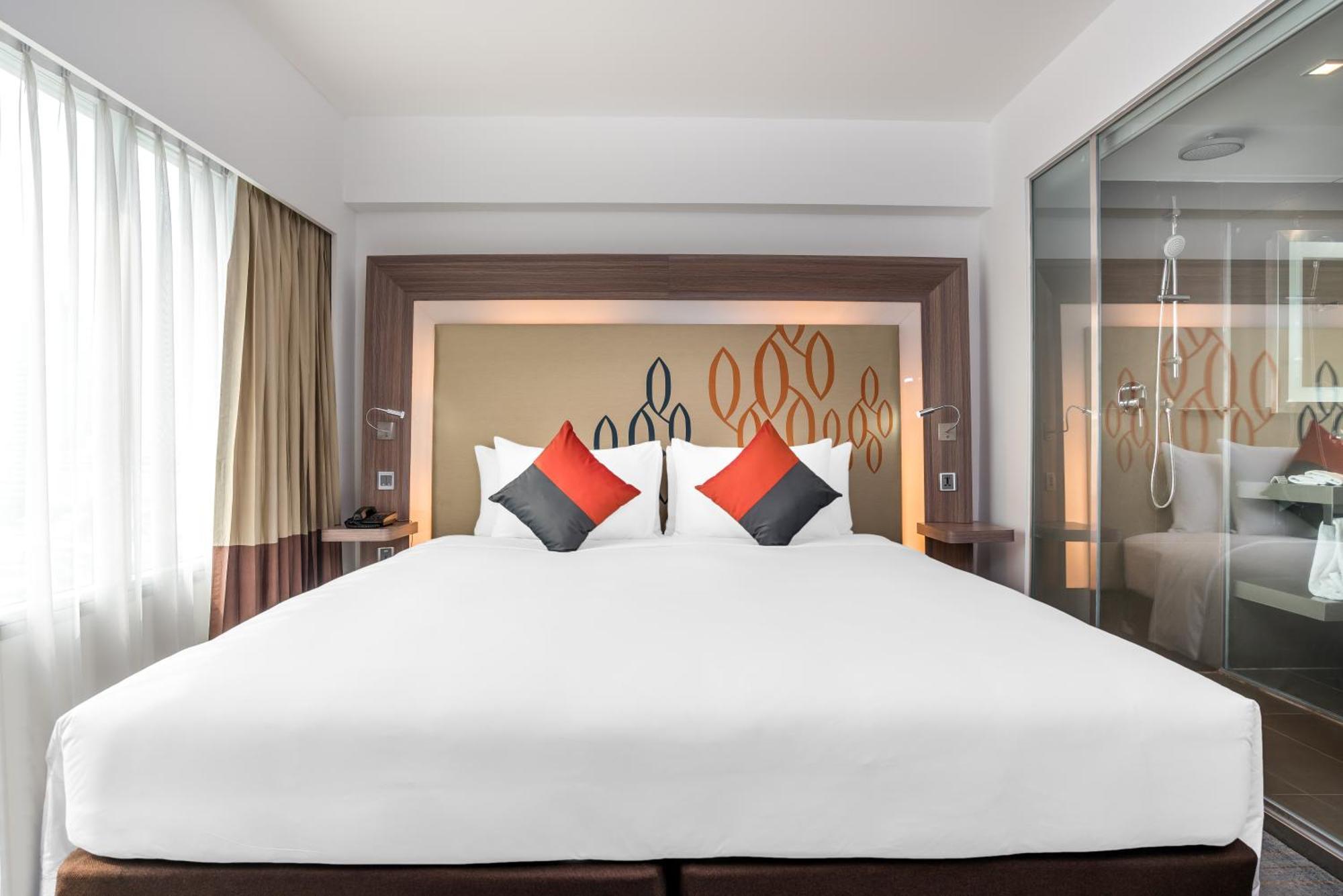 Habitación con cama extragrande