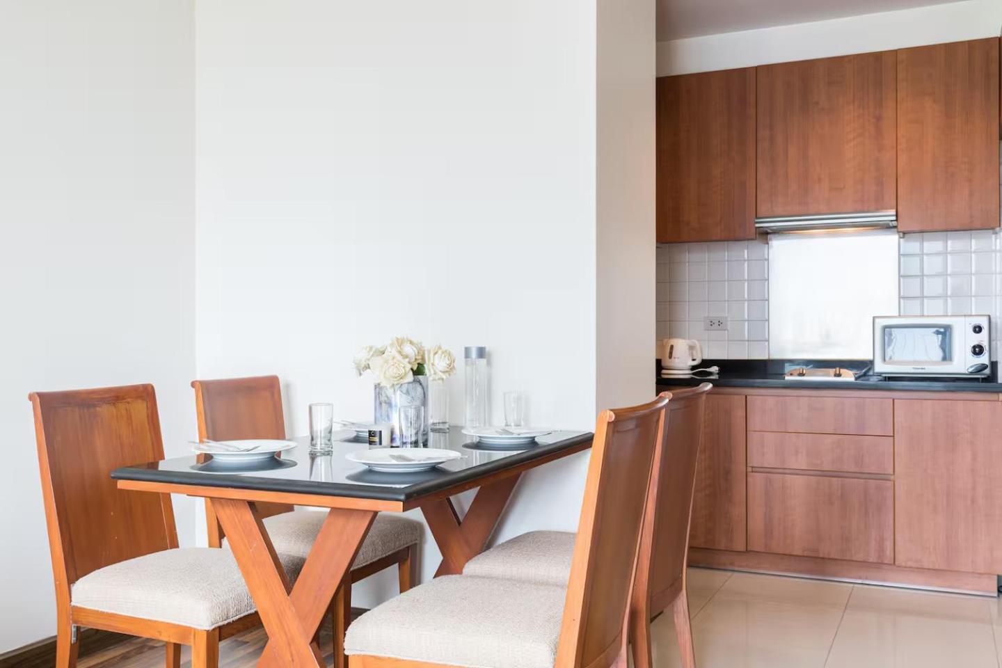 Apartment mit 2 Schlafzimmern und Balkon (3 Erwachsene) - Nichtraucher