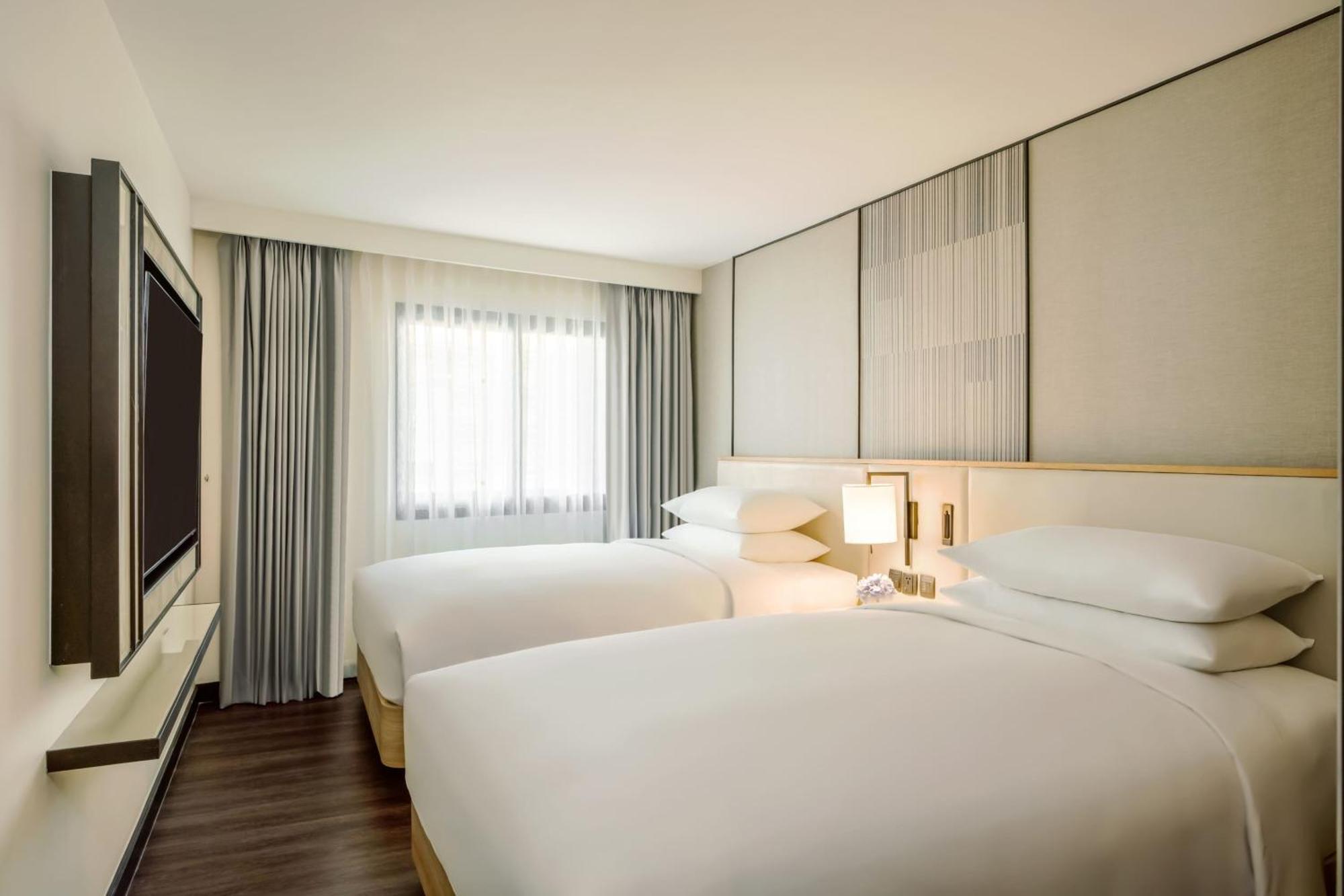 Two-Bedroom Apartment One King Bed Two Double Beds