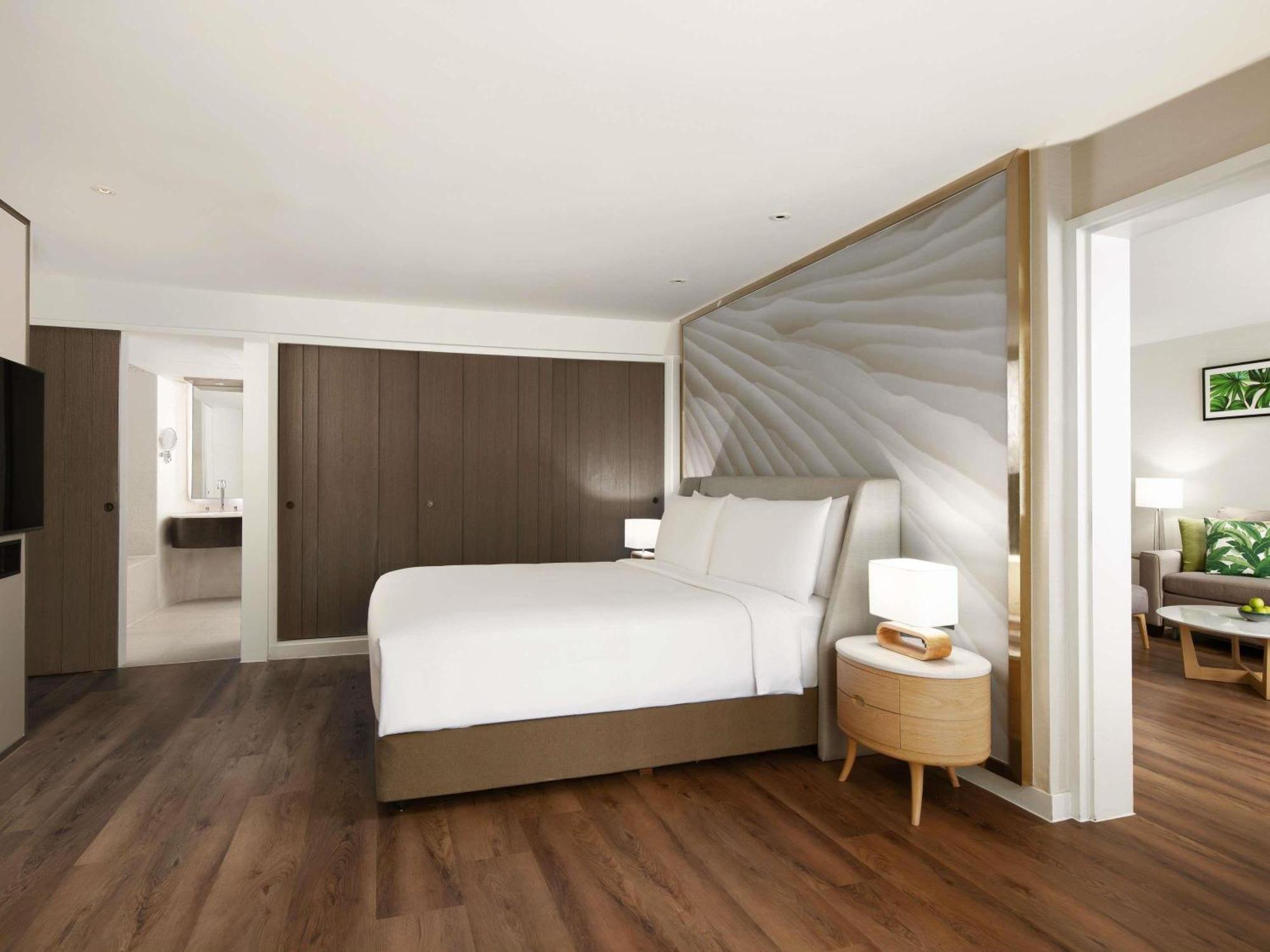 One-Bedroom Family Suite One King Bed Sofa Bed or Bunk Beds