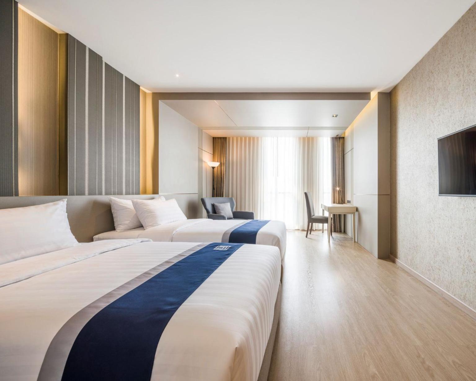 Deluxe Tweepersoonskamer met 2 Aparte Bedden