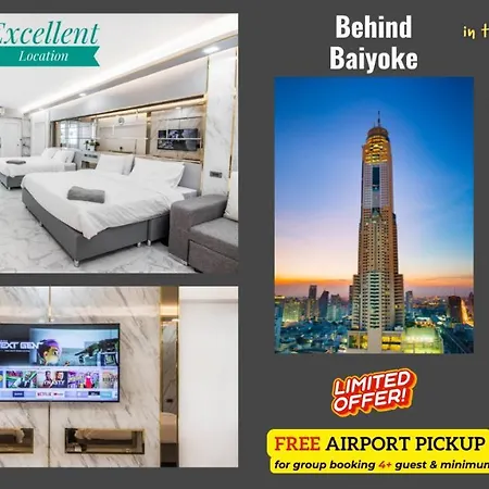 Family Hub Pratunam 6 Free Airport Pickup Min 3Nights And 4Adults Stay-3