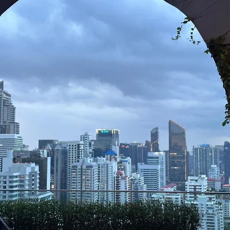 曼谷市中心-空中景观-高端公寓-2