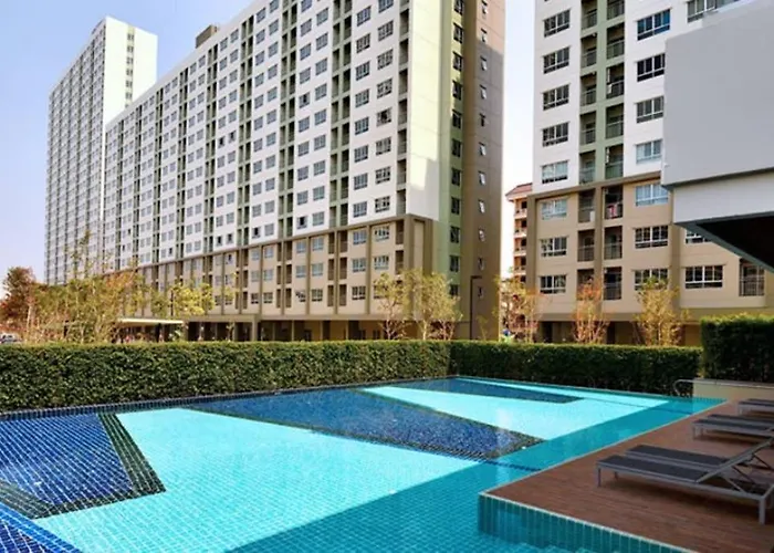 Nice Condo Near Ramkhamhaeng 60, Lam Sali Mrt Bangkok admite animales
