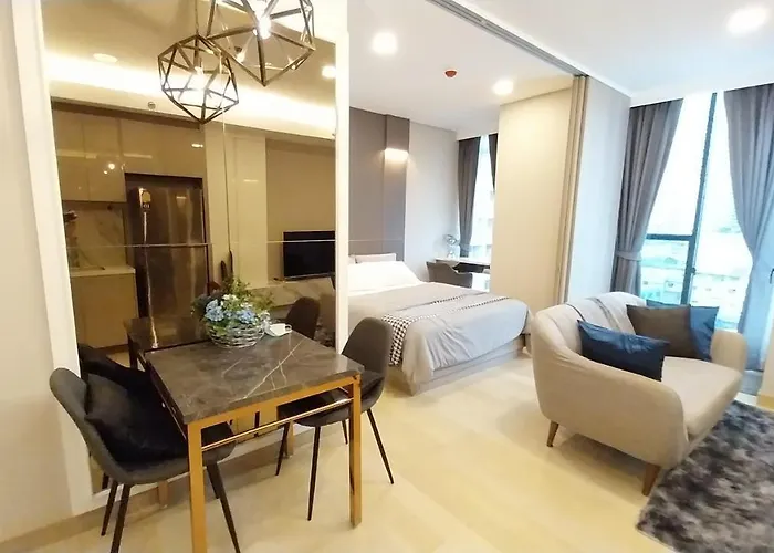 Luxury Apartment Queen Sirikit Asok Termianl 21 Bangkok