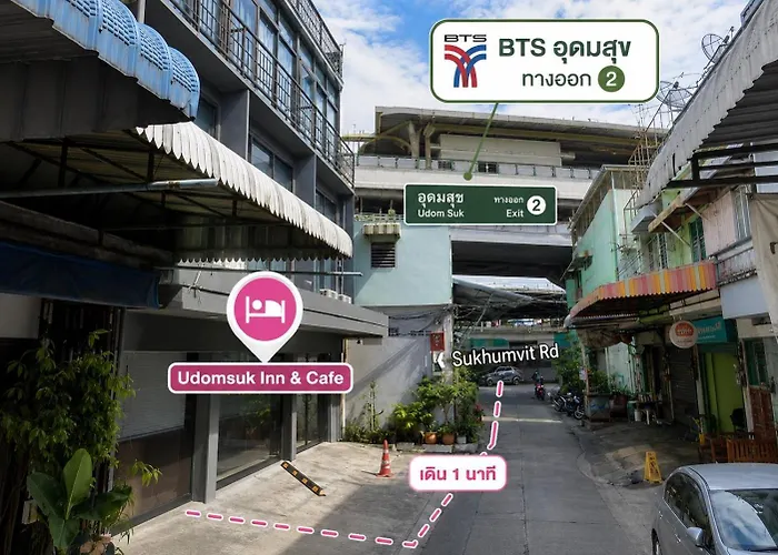 Udomsuk Inn & Cafe - Bts Udomsuk Bangkok