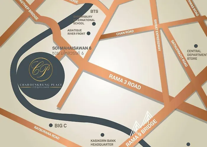 Haustierfreundliches Charoenkrung Place Bangkok